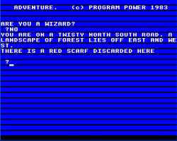 Adventure screenshot